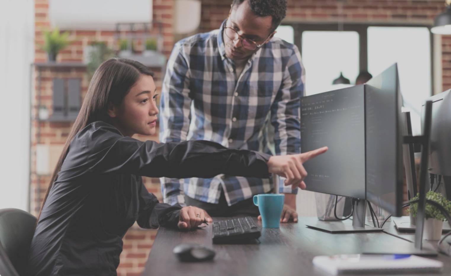 投資学習環境での学習風景